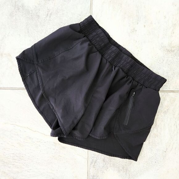 Girls Black Jogging Sports Athletic Shorts, Size XL - Picture 1 of 4